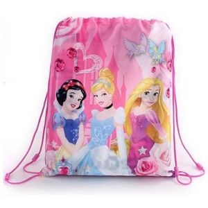 Sac de piscine Disney Princesses - Enfant - 41x33 cm - Synthétique - Porté épaule - Fille Rose - Publicité Sac de piscine Disney Princesses - Enfant - 41x33 cm - Synthétique - Porté épaule - Fille Rose - Publicité