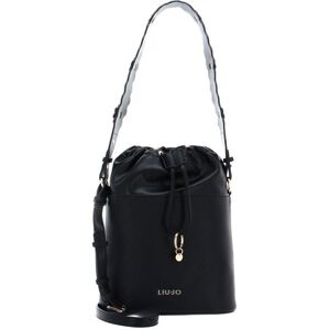 LIU JO Sac à épaule bandoulière noir pour femme - Agar ECS Bucket S Nero 206730 Noir - Publicité LIU JO Sac à épaule bandoulière noir pour femme - Agar ECS Bucket S Nero 206730 Noir - Publicité