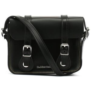 Sacoche - DR MARTENS - Kiev - Cuir Noir - 7 pouces - Détails emblématiques Noir - Publicité Sacoche - DR MARTENS - Kiev - Cuir Noir - 7 pouces - Détails emblématiques Noir - Publicité