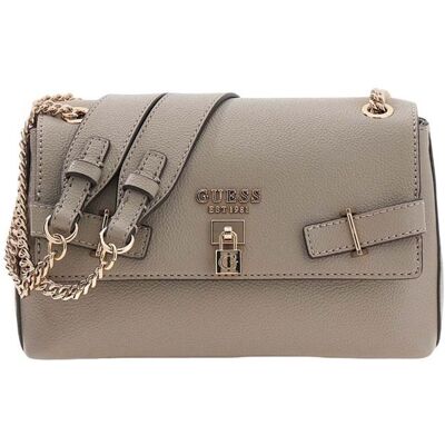 GUESS Sac à épaule bandoulière taupe pour femme - Yesba Convertible Xbody Flap Dark Taupe 333155 Marron - Publicité GUESS Sac à épaule bandoulière taupe pour femme - Yesba Convertible Xbody Flap Dark Taupe 333155 Marron - Publicité