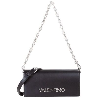 VALENTINO BAGS Sac à épaule - VALENTINO - Stefany Flap Bag - Noir - 100% polyuréthane - 22x11x5 cm Noir - Publicité VALENTINO BAGS Sac à épaule - VALENTINO - Stefany Flap Bag - Noir - 100% polyuréthane - 22x11x5 cm Noir - Publicité