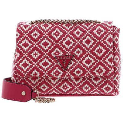 GUESS Sac à épaule bandoulière blanc rose pour femme - Rainee Convertible Xbody Flap Watermelon 256208 Rose - Publicité GUESS Sac à épaule bandoulière blanc rose pour femme - Rainee Convertible Xbody Flap Watermelon 256208 Rose - Publicité