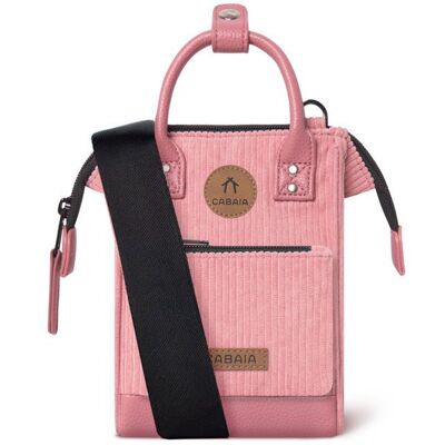Sac à épaule bandoulière - CABAIA - Adventurer Recycled Velvet Nano Bag - Gold Coast (rose) - 13x19x7 cm - Sac accessoire Rose - Publicité Sac à épaule bandoulière - CABAIA - Adventurer Recycled Velvet Nano Bag - Gold Coast (rose) - 13x19x7 cm - Sac accessoire Rose - Publicité