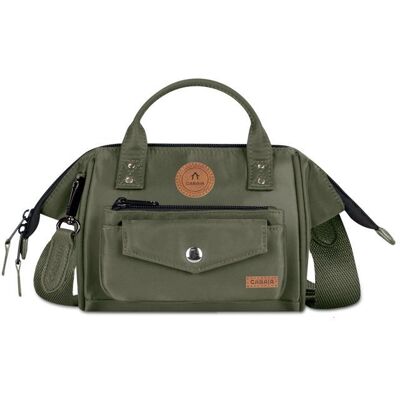 Sac à main bandoulière - CABAIA - Adventurer Nubuck Crossbody S - vert olive - 2L - 14x18x7 cm Vert - Publicité Sac à main bandoulière - CABAIA - Adventurer Nubuck Crossbody S - vert olive - 2L - 14x18x7 cm Vert - Publicité
