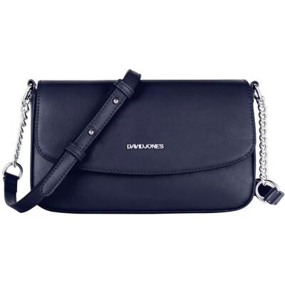 Sac Bandoulière Femme - David Jones - Petit Sac Epaule Rectangle Cuir PU - Sacoche Téléphone - Bleu Bleu - Publicité Sac Bandoulière Femme - David Jones - Petit Sac Epaule Rectangle Cuir PU - Sacoche Téléphone - Bleu Bleu - Publicité