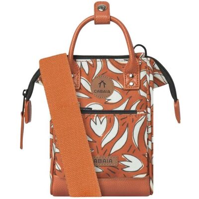 CABAIA Sac à épaule bandoulière terracotta blanc pour femme et homme - Adventurer All Over Nano Bag Sumatra 310735 Orange - Publicité CABAIA Sac à épaule bandoulière terracotta blanc pour femme et homme - Adventurer All Over Nano Bag Sumatra 310735 Orange - Publicité