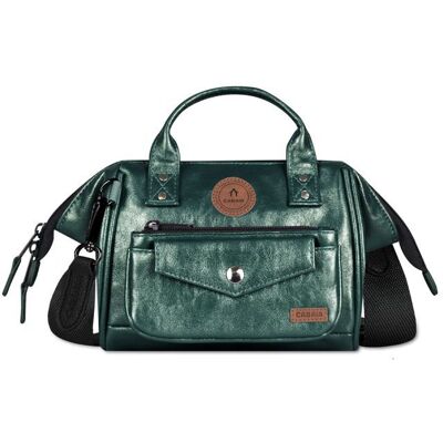 Sac à main - CABAIA - Adventurer Iridescent Crossbody S - Lucerne (vert foncé) - 2L - sangle amovible réglable Vert - Publicité Sac à main - CABAIA - Adventurer Iridescent Crossbody S - Lucerne (vert foncé) - 2L - sangle amovible réglable Vert - Publicité