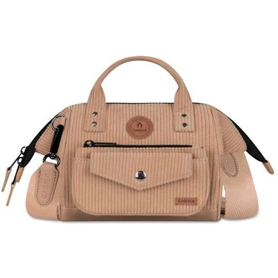 Sac à main - CABAIA - Adventurer Recycled Velvet Crossbody S - Luxor beige - 2 L - Nylon recyclé Beige - Publicité Sac à main - CABAIA - Adventurer Recycled Velvet Crossbody S - Luxor beige - 2 L - Nylon recyclé Beige - Publicité