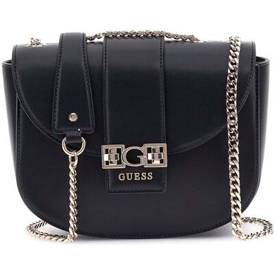 GUESS Sac à épaule bandoulière noir pour femme - Jane Covertible Xbody Flap 324344 Noir - Publicité GUESS Sac à épaule bandoulière noir pour femme - Jane Covertible Xbody Flap 324344 Noir - Publicité