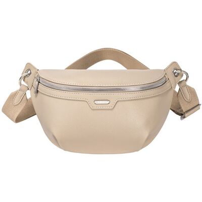 David Jones Paris - Sac Banane Ville Bandoulière Femme - Similicuir PU - Taille Petite - Couleur Beige Beige - Publicité David Jones Paris - Sac Banane Ville Bandoulière Femme - Similicuir PU - Taille Petite - Couleur Beige Beige - Publicité
