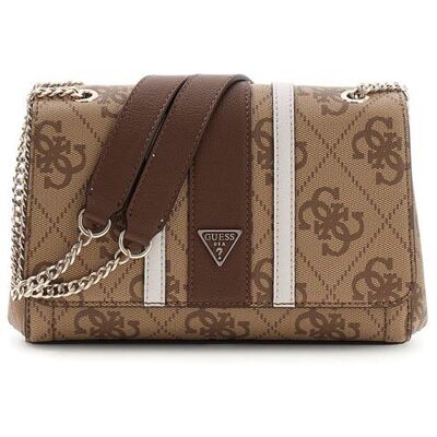 Guess Noelle - Sac porté épaule logo Beige-Latte-Logo SS967221-HWSS9672210-LGW Beige - Publicité Guess Noelle - Sac porté épaule logo Beige-Latte-Logo SS967221-HWSS9672210-LGW Beige - Publicité