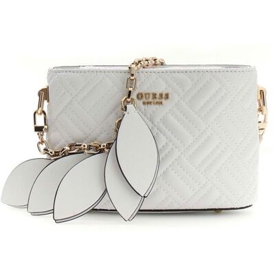 GUESS Sac à épaule bandoulière blanc pour femme - Sally Mini Bucket 336855 Blanc - Publicité GUESS Sac à épaule bandoulière blanc pour femme - Sally Mini Bucket 336855 Blanc - Publicité