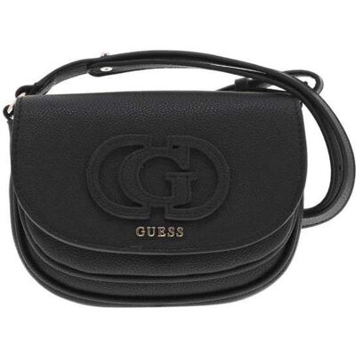 GUESS Sac à épaule noir pour femme - Calebra Mini Convertible Xbody Flap Bag 311340 Noir - Publicité GUESS Sac à épaule noir pour femme - Calebra Mini Convertible Xbody Flap Bag 311340 Noir - Publicité
