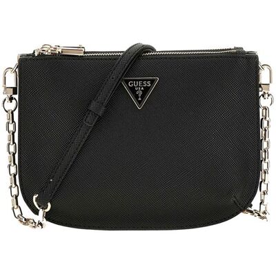 GUESS Sac à épaule bandoulière noir pour femme Ilia Two Compartment XBody Top Zip 270938 Noir - Publicité GUESS Sac à épaule bandoulière noir pour femme Ilia Two Compartment XBody Top Zip 270938 Noir - Publicité