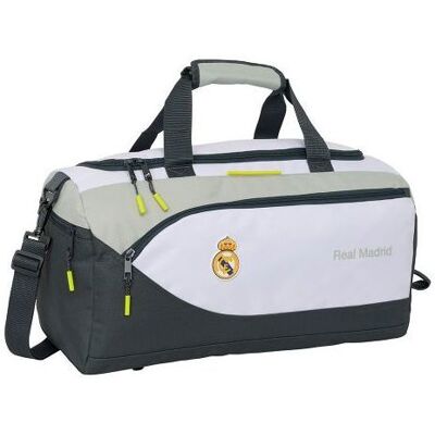 Sac de sport - REAL MADRID - SPORT BAG 7 - Blanc - Polyester - 50x25x25 cm Blanc - Publicité Sac de sport - REAL MADRID - SPORT BAG 7 - Blanc - Polyester - 50x25x25 cm Blanc - Publicité