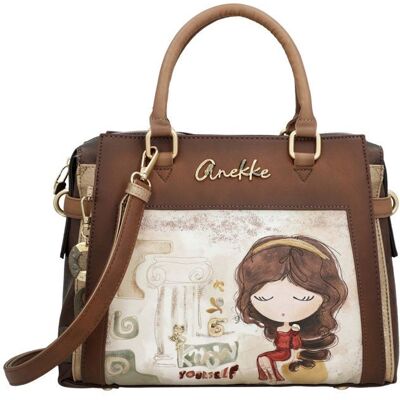 Sac à main - ANEKKE - Muse Short Handle Bag - Multicolore - Taille spacieuse - Sangle bandoulière amovible - Publicité Sac à main - ANEKKE - Muse Short Handle Bag - Multicolore - Taille spacieuse - Sangle bandoulière amovible - Publicité