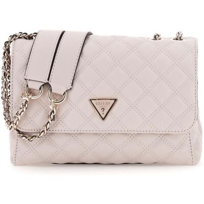 GUESS Sac à épaule bandoulière taupe pour femme - Giully II Compound Convertible Flap Bag Taupe 311279 Gris - Publicité GUESS Sac à épaule bandoulière taupe pour femme - Giully II Compound Convertible Flap Bag Taupe 311279 Gris - Publicité