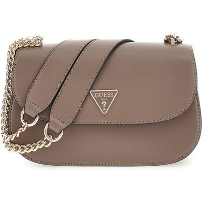 Sac à épaule - GUESS - Daryna Convertible Xbody Flap - Taupe - 24x14x5.5cm - 640g Marron - Publicité Sac à épaule - GUESS - Daryna Convertible Xbody Flap - Taupe - 24x14x5.5cm - 640g Marron - Publicité