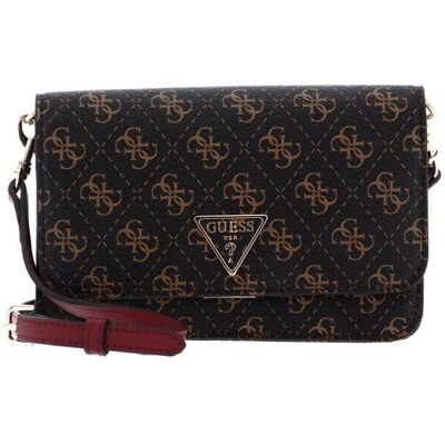 Sac à épaule bandoulière - GUESS - Noelle Xbody Flap Organizer - Marron - 100% polyuréthane - 280 g Marron - Publicité Sac à épaule bandoulière - GUESS - Noelle Xbody Flap Organizer - Marron - 100% polyuréthane - 280 g Marron - Publicité