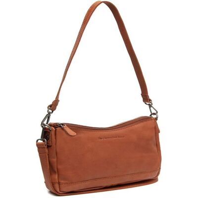 The Chesterfield Brand Sac à épaule bandoulière marron en cuir pour femme - Irving Crossbody Bag Cognac 302200 Marron - Publicité The Chesterfield Brand Sac à épaule bandoulière marron en cuir pour femme - Irving Crossbody Bag Cognac 302200 Marron - Publicité