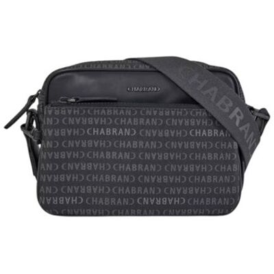 Sacoche homme - CHABRAND - Freedom 68840 TE111 - Noir - Toile enduite garnie de cuir - 22×16×5 cm Noir - Publicité Sacoche homme - CHABRAND - Freedom 68840 TE111 - Noir - Toile enduite garnie de cuir - 22×16×5 cm Noir - Publicité
