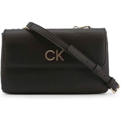 Sac bandoulière CALVIN KLEIN 51% polyester 49% polyuréthane compact Noir - Publicité Sac bandoulière CALVIN KLEIN 51% polyester 49% polyuréthane compact Noir - Publicité