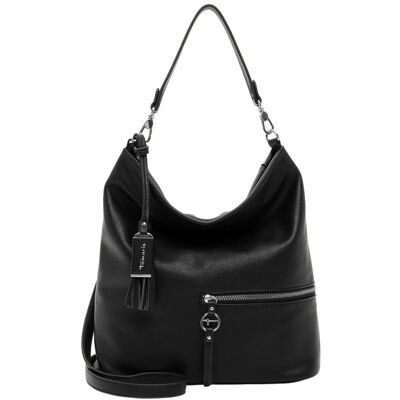 Sac à épaule - TAMARIS - Nele Hobo Bag - Noir - Zippée - Dimensions 37x32x5 cm Noir - Publicité Sac à épaule - TAMARIS - Nele Hobo Bag - Noir - Zippée - Dimensions 37x32x5 cm Noir - Publicité