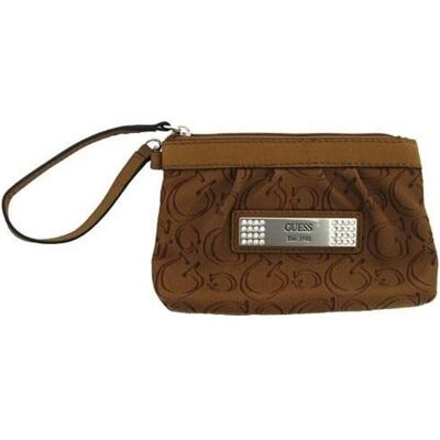 Portefeuille / sacoche Guess SE297371 maron Marron - Publicité Portefeuille / sacoche Guess SE297371 maron Marron - Publicité
