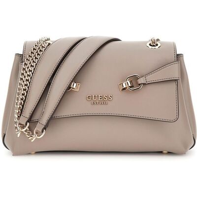 GUESS Sac à épaule taupe pour femme - Lorelei Convertible Xbody Flap Bag Dark Taupe 308063 Gris - Publicité GUESS Sac à épaule taupe pour femme - Lorelei Convertible Xbody Flap Bag Dark Taupe 308063 Gris - Publicité