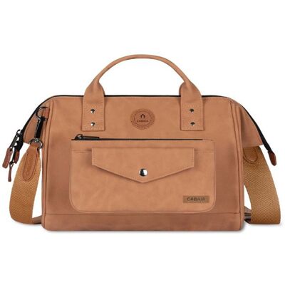 Sac à main - CABAIA - Adventurer Nubuck Crossbody L - Moscow (marron clair) - 92 L - Bandoulière amovible réglable Marron - Publicité Sac à main - CABAIA - Adventurer Nubuck Crossbody L - Moscow (marron clair) - 92 L - Bandoulière amovible réglable Marron - Publicité