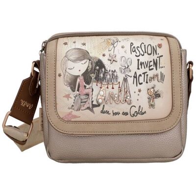 Sac bandoulière - ANEKKE - Hollywood 11403 - Multicolore - 25x18x7 cm - Bandoulière réglable - Publicité Sac bandoulière - ANEKKE - Hollywood 11403 - Multicolore - 25x18x7 cm - Bandoulière réglable - Publicité