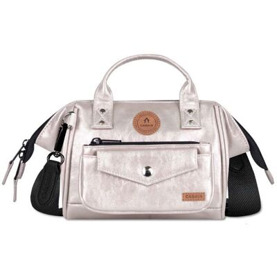 Sac à épaule bandoulière - CABAIA - Adventurer Iridescent Crossbody S - Crème (Honolulu) - 2 L - 100% polyuréthane scintillant Beige - Publicité Sac à épaule bandoulière - CABAIA - Adventurer Iridescent Crossbody S - Crème (Honolulu) - 2 L - 100% polyuréthane scintillant Beige - Publicité