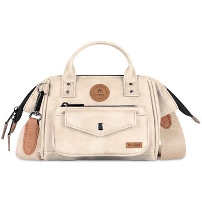 Sac à main - CABAIA - Adventurer Nubuck Crossbody S - Beige (Andenne) - 2L - Sangle amovible réglable Beige - Publicité Sac à main - CABAIA - Adventurer Nubuck Crossbody S - Beige (Andenne) - 2L - Sangle amovible réglable Beige - Publicité