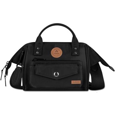Sac à épaule bandoulière - CABAIA - Adventurer Nylon Crossbody S - Noir Cambridge - 100% nylon recyclé - 2 L Noir - Publicité Sac à épaule bandoulière - CABAIA - Adventurer Nylon Crossbody S - Noir Cambridge - 100% nylon recyclé - 2 L Noir - Publicité