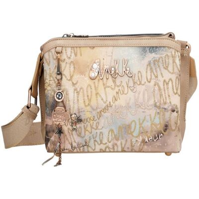 Anekke Sac à épaule bandoulière beige marron pour femme Hollywood Stars Crossbody Bag Multicolor 263806 - Publicité Anekke Sac à épaule bandoulière beige marron pour femme Hollywood Stars Crossbody Bag Multicolor 263806 - Publicité