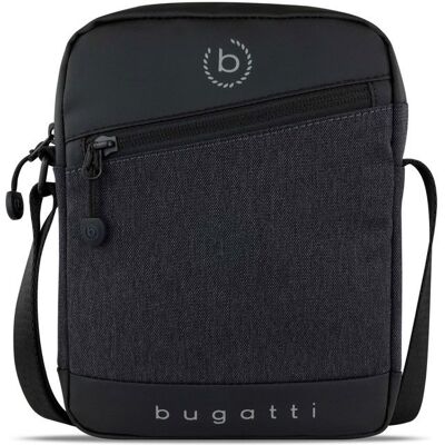 bugatti Sac à épaule bandoulière noir pour femme et homme - Universum Crossbody Bag XS 313797 Gris - Publicité bugatti Sac à épaule bandoulière noir pour femme et homme - Universum Crossbody Bag XS 313797 Gris - Publicité