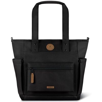 CABAIA Sac à épaule noir pour femme et homme - Essentials Tote Bag M Berlin 338613 Noir - Publicité CABAIA Sac à épaule noir pour femme et homme - Essentials Tote Bag M Berlin 338613 Noir - Publicité