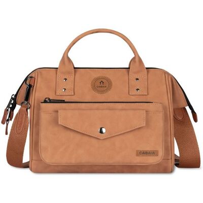 Sac à main - CABAIA - Adventurer Nubuck Crossbody M - marron clair (Moscow) - 5 8 L - bandoulière amovible Marron - Publicité Sac à main - CABAIA - Adventurer Nubuck Crossbody M - marron clair (Moscow) - 5 8 L - bandoulière amovible Marron - Publicité