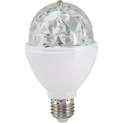 BRILONER lumière de fête LED - effets RGB, rotation automatique, ampoule LED 3W - Publicité BRILONER lumière de fête LED - effets RGB, rotation automatique, ampoule LED 3W - Publicité