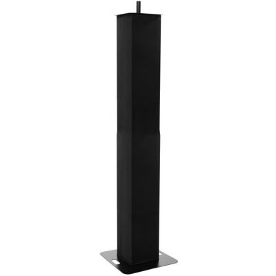 Totem extensible - PLUGGER - TOT 200-R BK - Noir - Hauteur réglable 106–195 cm (8 niveaux) - Adaptateurs embases 35 mm Blanc - Publicité Totem extensible - PLUGGER - TOT 200-R BK - Noir - Hauteur réglable 106–195 cm (8 niveaux) - Adaptateurs embases 35 mm Blanc - Publicité