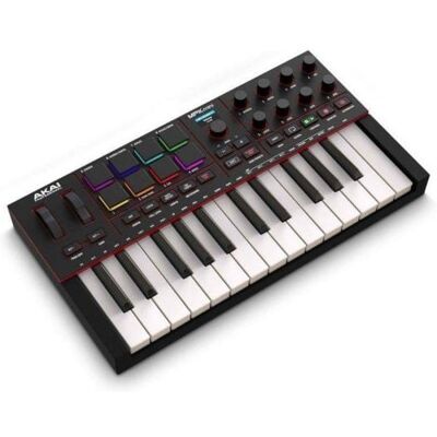 Controlador MIDI Akai MPK Mini IV 25 Teclas USB-C Pads RGB 8 Perillas Asignables - Publicité Controlador MIDI Akai MPK Mini IV 25 Teclas USB-C Pads RGB 8 Perillas Asignables - Publicité