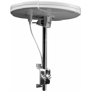 Unispectra Antenne TV numérique active omnidirectionnelle HD pour camping-car caravane bateau avec poteau de 450 mm et support158 - Publicité Unispectra Antenne TV numérique active omnidirectionnelle HD pour camping-car caravane bateau avec poteau de 450 mm et support158 - Publicité