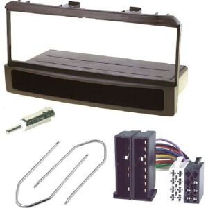 Kit Adaptateur Autoradio 1DIN Ford Cougar/Mondeo/Focus 99-04 + ISO + FM avec vide-poche - ADNAuto Noir - Publicité Kit Adaptateur Autoradio 1DIN Ford Cougar/Mondeo/Focus 99-04 + ISO + FM avec vide-poche - ADNAuto Noir - Publicité