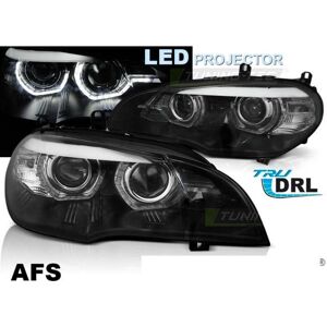 TUNING-TEC SP. Z O.O. SP.K. Paire feux phares BMW X5 E70 07-13 Xenon Angel Eyes Led DRL Noir AFS-35730158 Noir - Publicité TUNING-TEC SP. Z O.O. SP.K. Paire feux phares BMW X5 E70 07-13 Xenon Angel Eyes Led DRL Noir AFS-35730158 Noir - Publicité