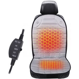 PRUMYA Couvre-Sièges Chauffants 30 °C à 65°C Chauffage Rapide Chauffage de Siège de Voiture 12 V Coussin De Siège dhiver Gris - Publicité PRUMYA Couvre-Sièges Chauffants 30 °C à 65°C Chauffage Rapide Chauffage de Siège de Voiture 12 V Coussin De Siège dhiver Gris - Publicité