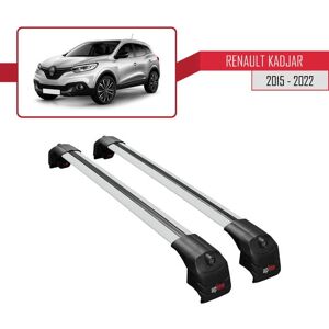 Barres de Toit ACE-2 Railing pour Renault Kadjar 2015-2022 - Gris - Aluminium - Charge utile < 300 kg Gris - Publicité Barres de Toit ACE-2 Railing pour Renault Kadjar 2015-2022 - Gris - Aluminium - Charge utile < 300 kg Gris - Publicité