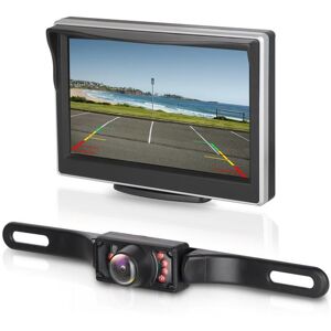 ZULBCEO Kit caméra de recul numérique sans fil et moniteur 5 Système dobservation haute vitesse pour camping-car/voiture/remorque/camion Noir - Publicité ZULBCEO Kit caméra de recul numérique sans fil et moniteur 5 Système dobservation haute vitesse pour camping-car/voiture/remorque/camion Noir - Publicité