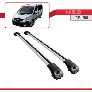 APLINE Compatible avec Fiat Scudo 2 2007-2016 ACE-1 Barres de Toit Railing Porte-Bagages de Voiture Gris Alu 2 Barres Gris - Publicité APLINE Compatible avec Fiat Scudo 2 2007-2016 ACE-1 Barres de Toit Railing Porte-Bagages de Voiture Gris Alu 2 Barres Gris - Publicité
