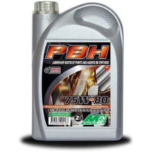 MINERVA OIL Huile de Transmission PBH EP 75w80 2L Gris - Publicité MINERVA OIL Huile de Transmission PBH EP 75w80 2L Gris - Publicité