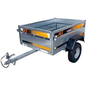 Bâche pour remorque Erdé modèle Classic 143 - Dimensions bâche : 151cm x 105cm x 12cm - Coloris Gris Gris - Publicité Bâche pour remorque Erdé modèle Classic 143 - Dimensions bâche : 151cm x 105cm x 12cm - Coloris Gris Gris - Publicité